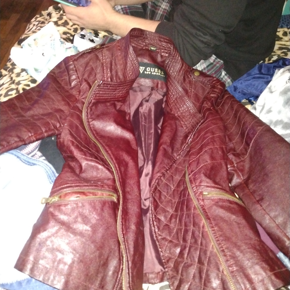 Leather jacket